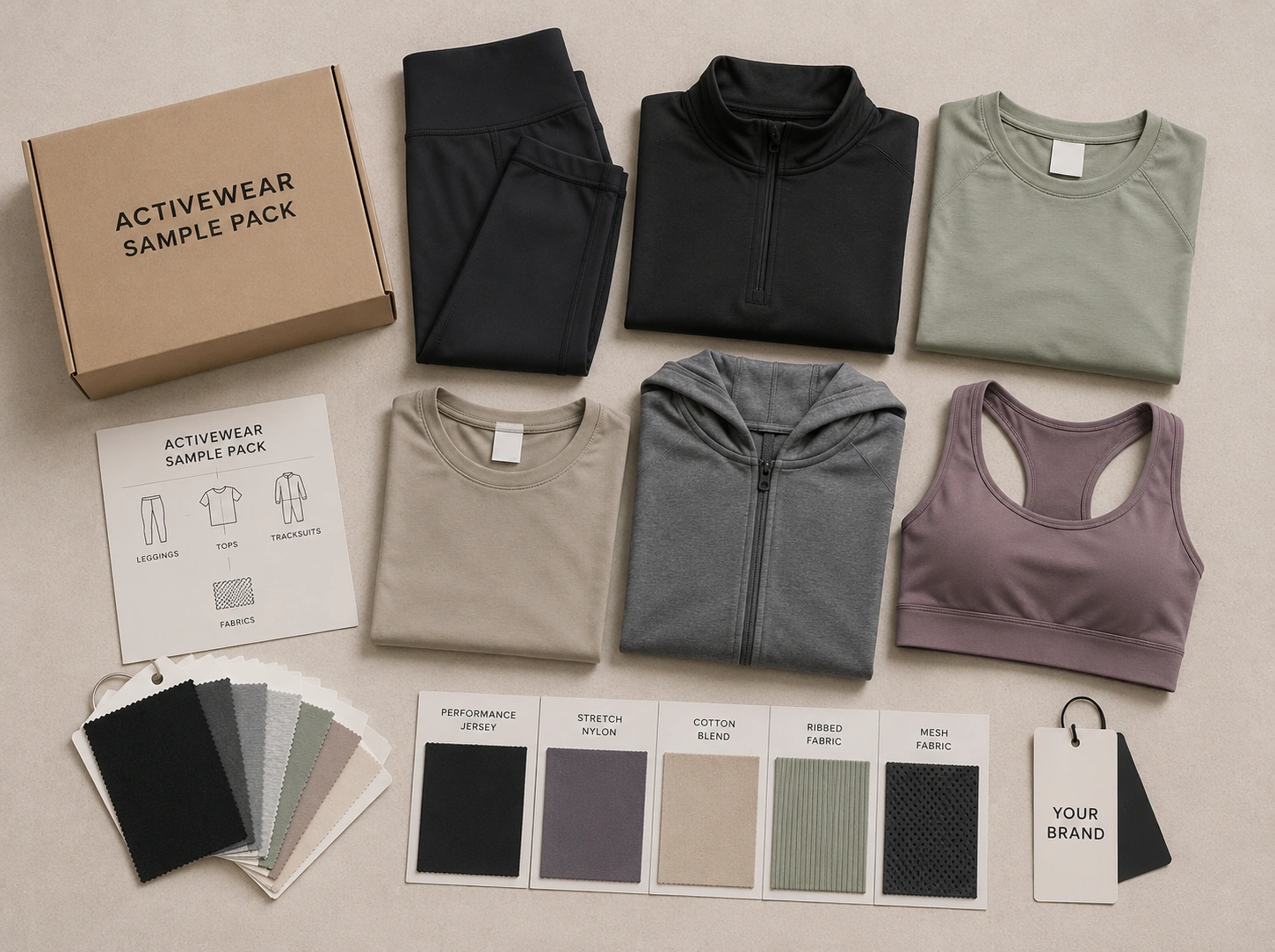 Activewear sample development