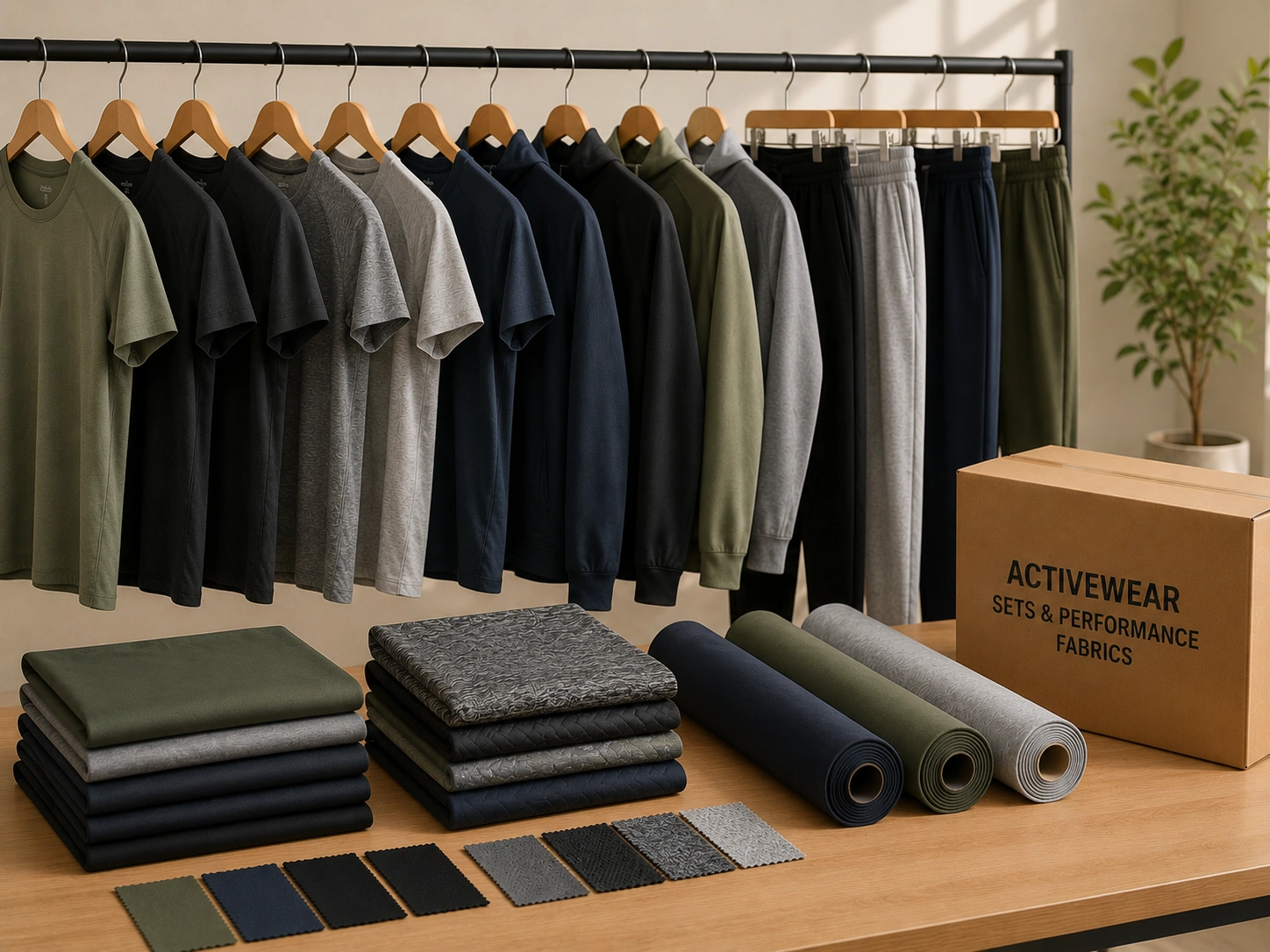 Activewear apparel sourcing