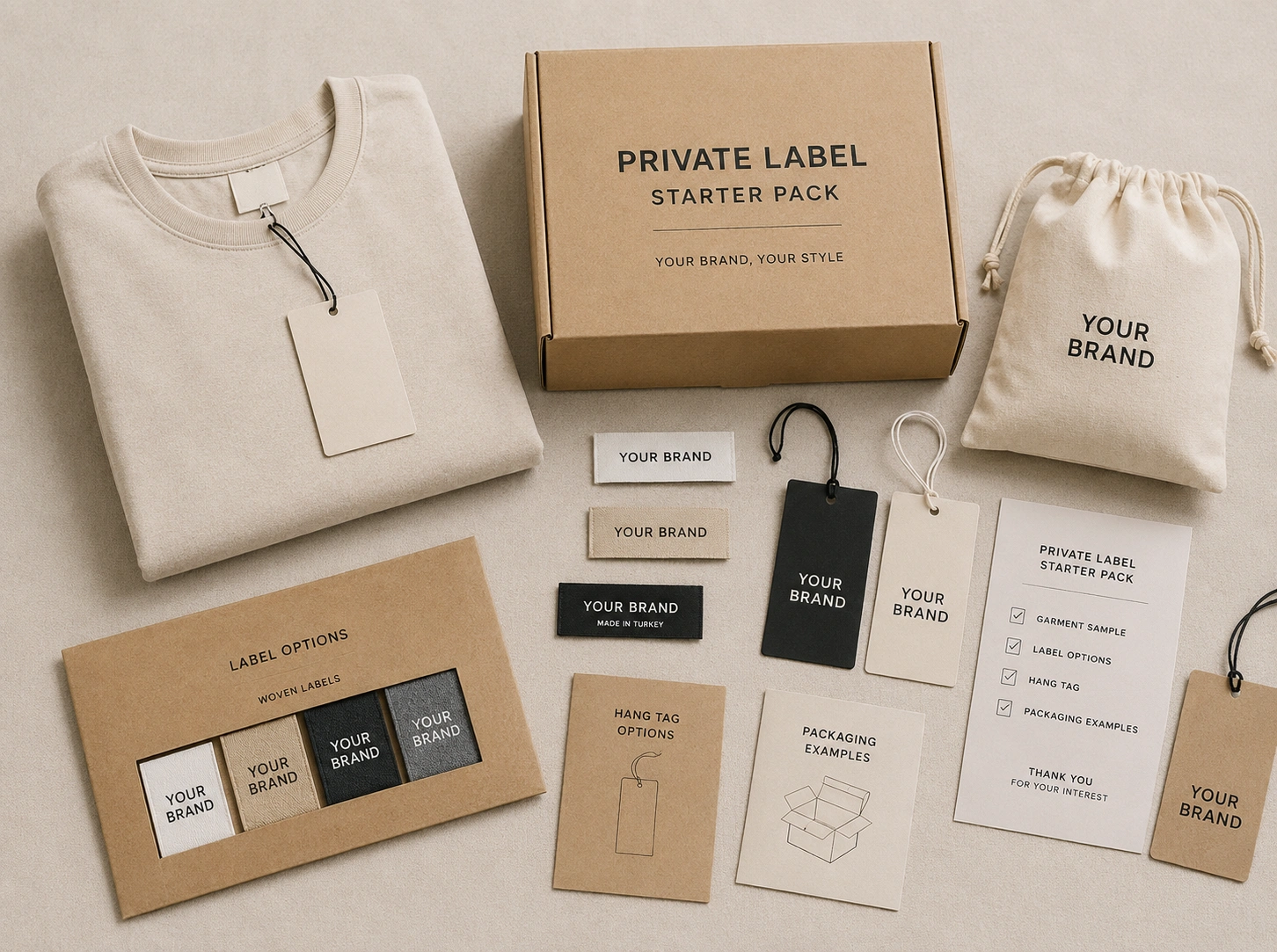 Private label sample development