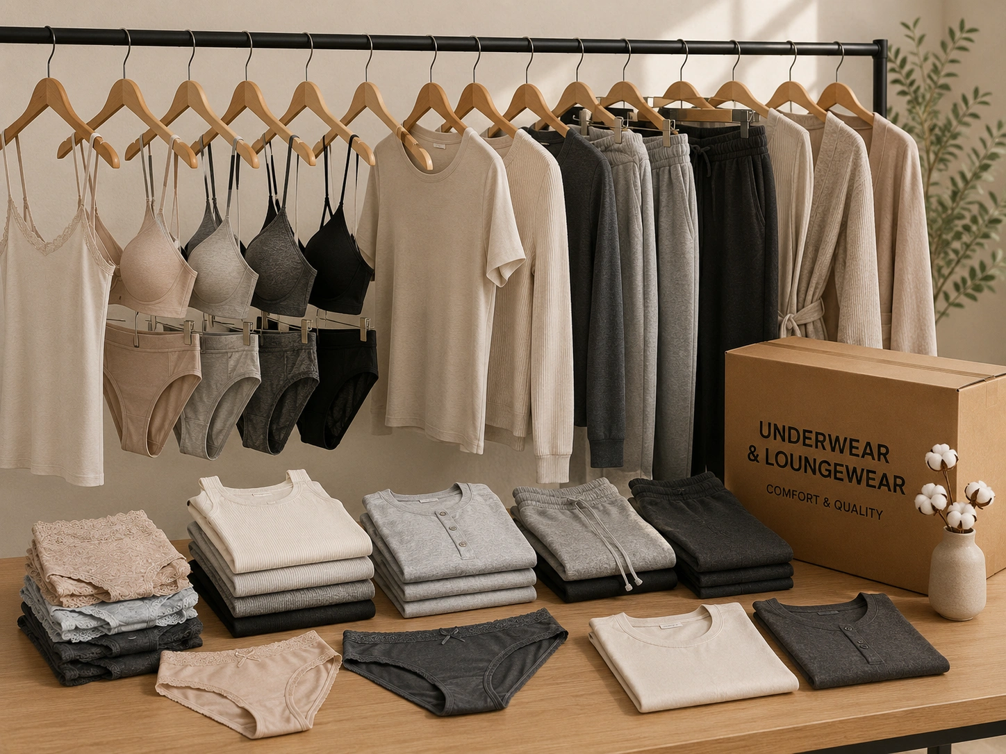 Underwear and loungewear apparel sourcing