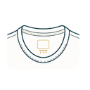 Woven labels icon
