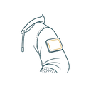 Silicone patches icon