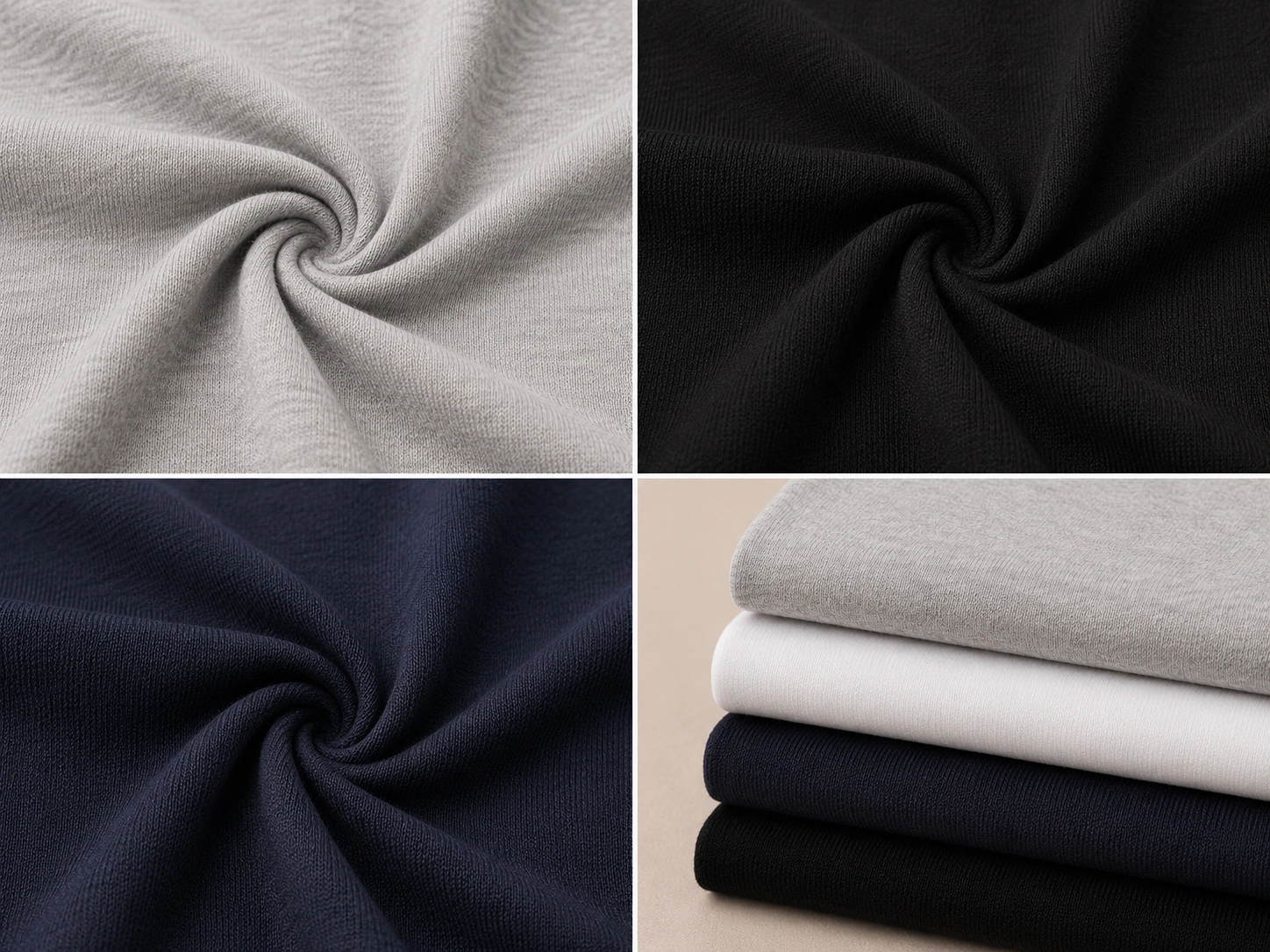 Interlock fabric texture