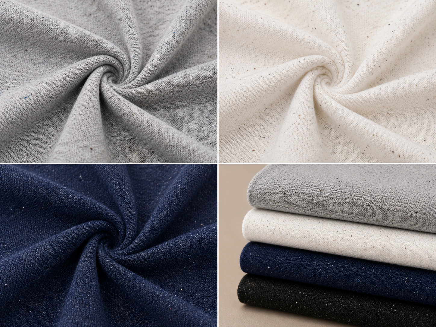 Recycled fabric texture