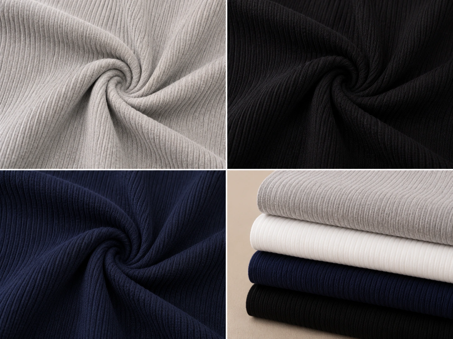 Rib fabric texture